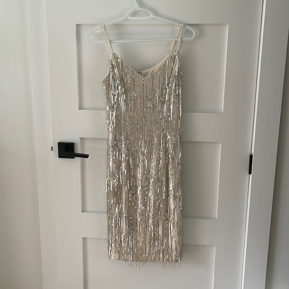 Sequin Calvin Klein dress